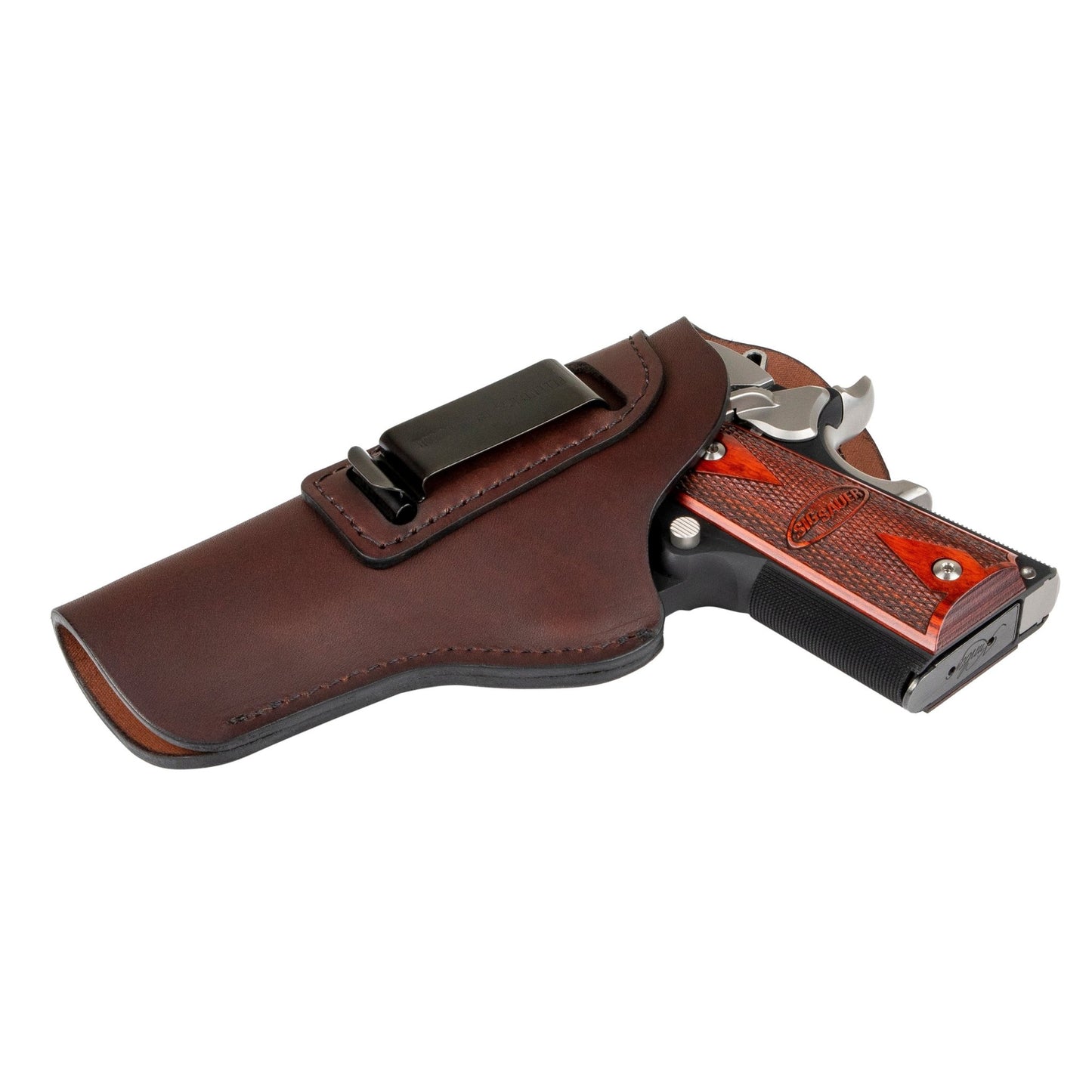 Relentless Tactical The Defender Leather IWB Holster - Fits All 1911 Style Handguns - Lifetime Warranty - Made in USA - Angler's Pro Tackle & Outdoors