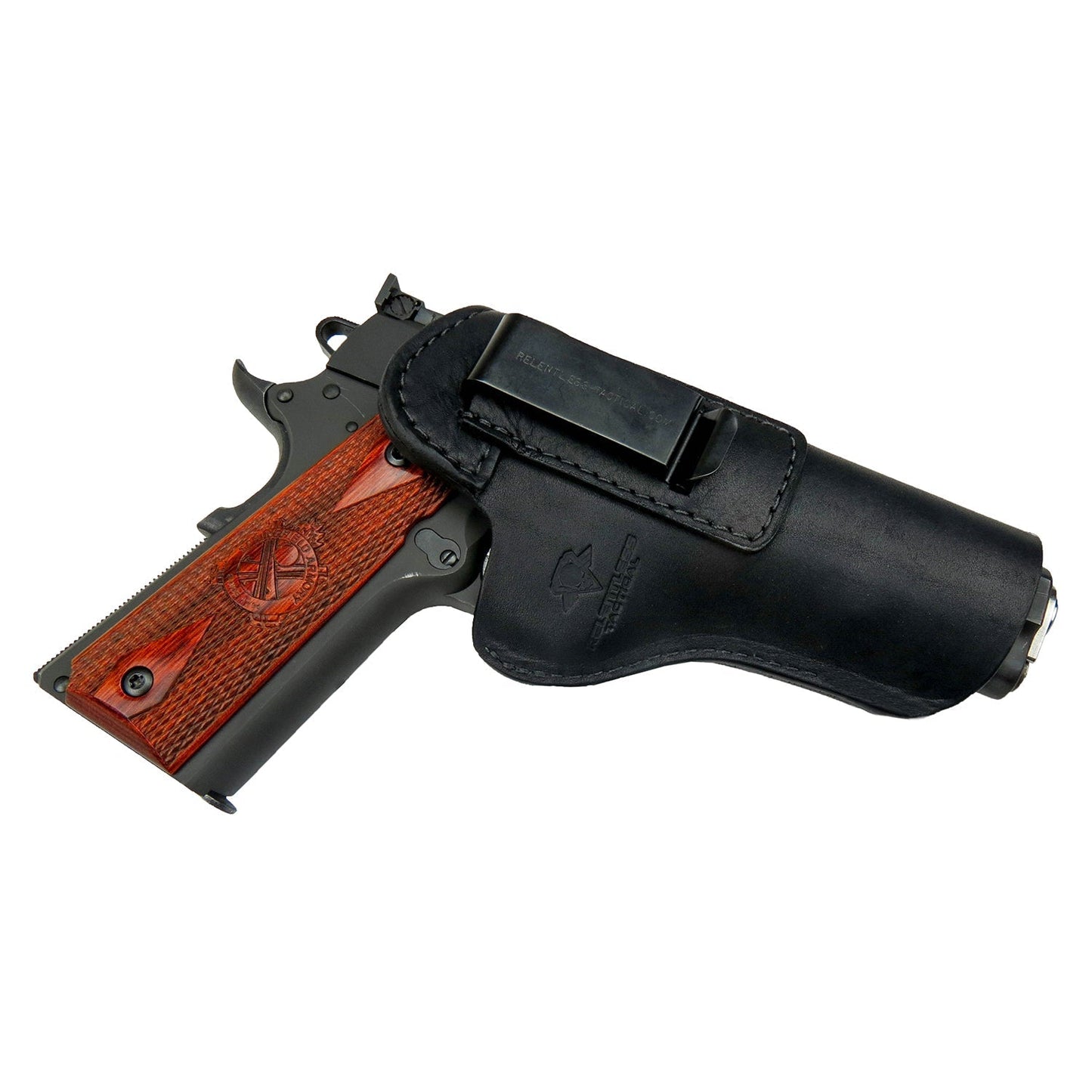 Relentless Tactical The Defender Leather IWB Holster - Fits All 1911 Style Handguns - Lifetime Warranty - Made in USA - Angler's Pro Tackle & Outdoors