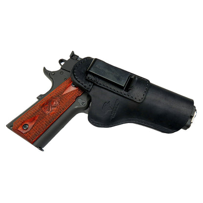 Relentless Tactical The Defender Leather IWB Holster - Fits All 1911 Style Handguns - Lifetime Warranty - Made in USA - Angler's Pro Tackle & Outdoors