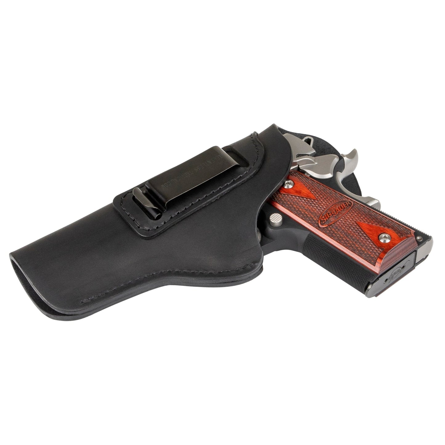 Relentless Tactical The Defender Leather IWB Holster - Fits All 1911 Style Handguns - Lifetime Warranty - Made in USA - Angler's Pro Tackle & Outdoors