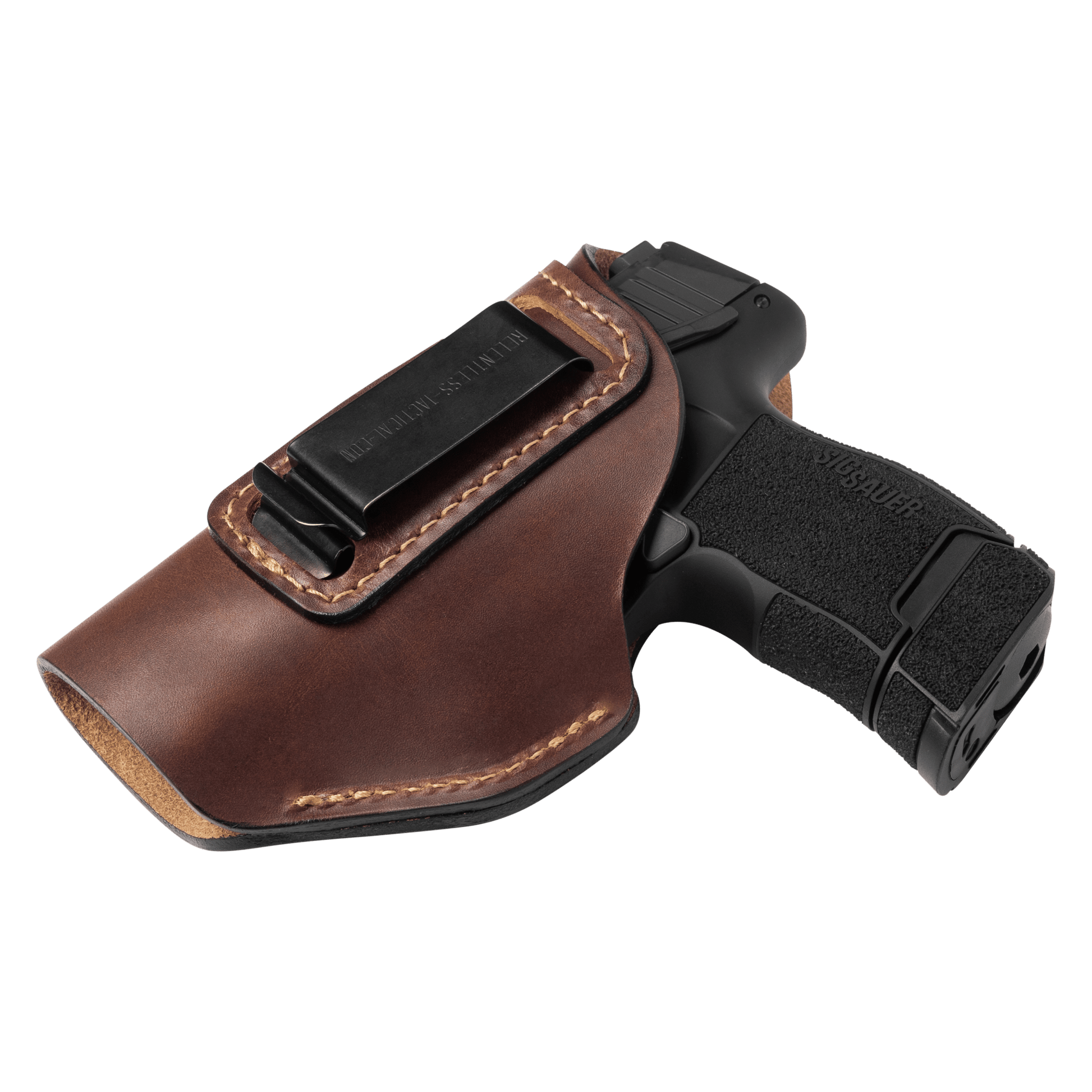 Relentless Tactical The Defender Leather IWB Holster | Fits Glock 42 | P365 | Hellcat | Lifetime Warranty | Made in USA - Angler's Pro Tackle & Outdoors
