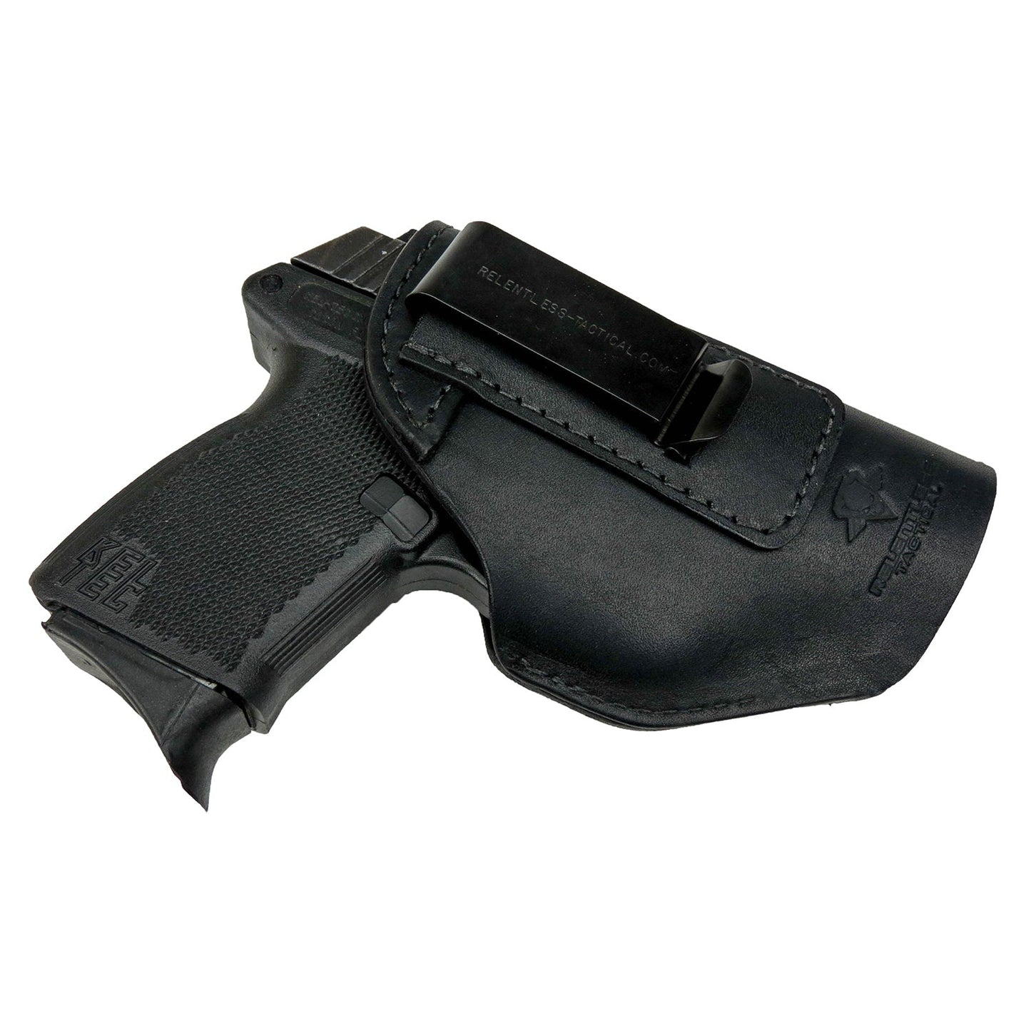 Relentless Tactical The Defender Leather IWB Holster | Fits Glock 42 | P365 | Hellcat | Lifetime Warranty | Made in USA - Angler's Pro Tackle & Outdoors