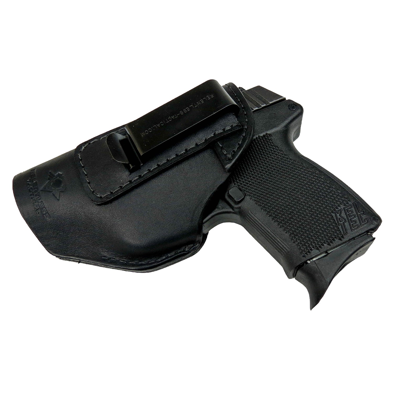 Relentless Tactical The Defender Leather IWB Holster | Fits Glock 42 | P365 | Hellcat | Lifetime Warranty | Made in USA - Angler's Pro Tackle & Outdoors