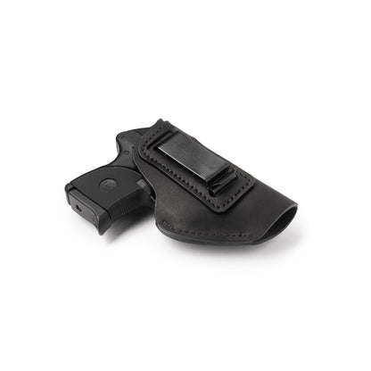 Relentless Tactical The Defender Leather IWB Holster - Fits Ruger LCP, LCP2, Sig P238, P290, S&W Bodyguard .380 and Most .380's - Lifetime Warranty - Made in USA - Angler's Pro Tackle & Outdoors