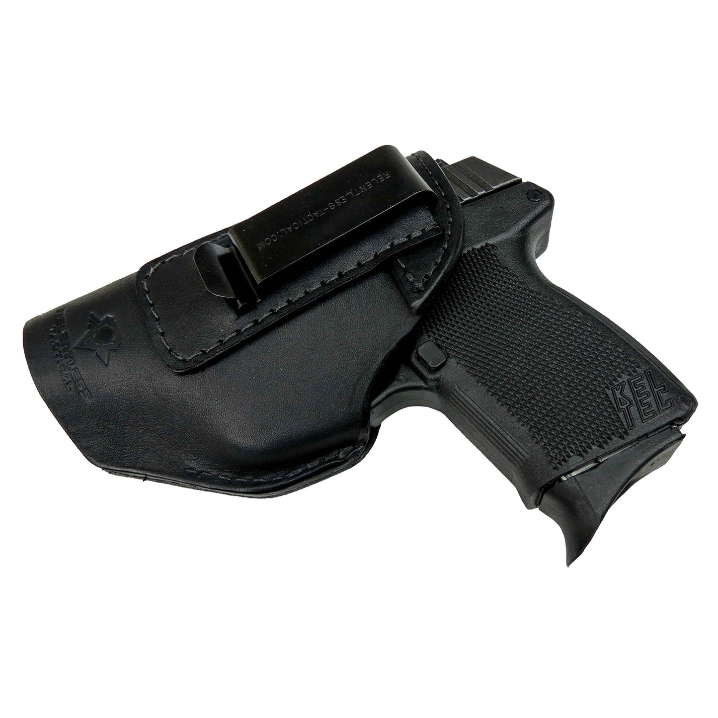 Relentless Tactical The Defender Leather IWB Holster - Fits Ruger LCP, LCP2, Sig P238, P290, S&W Bodyguard .380 and Most .380's - Lifetime Warranty - Made in USA - Angler's Pro Tackle & Outdoors