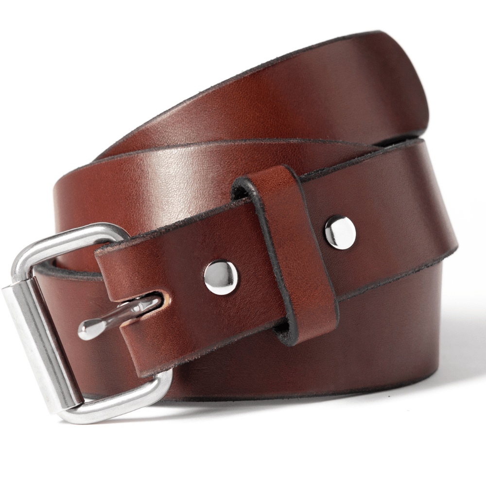 Relentless Tactical The Guardian Gun Belt - Made in USA - Lifetime Warranty - 14 oz Leather - Angler's Pro Tackle & Outdoors