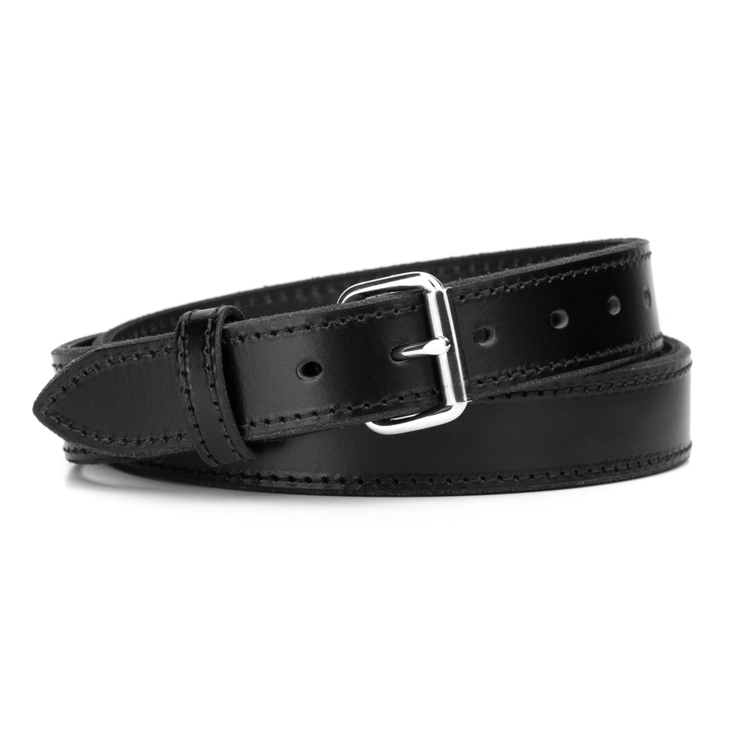 Relentless Tactical The Ultimate Steel Core Leather Gun Belt | Made in USA | 1 1/4" Steel Reinforced Heavy Duty Concealed Carry Belt | Full Grain Leather CCW Gun Belt For Men | 1.25 inch Gun Belts for Men - Angler's Pro Tackle & Outdoors