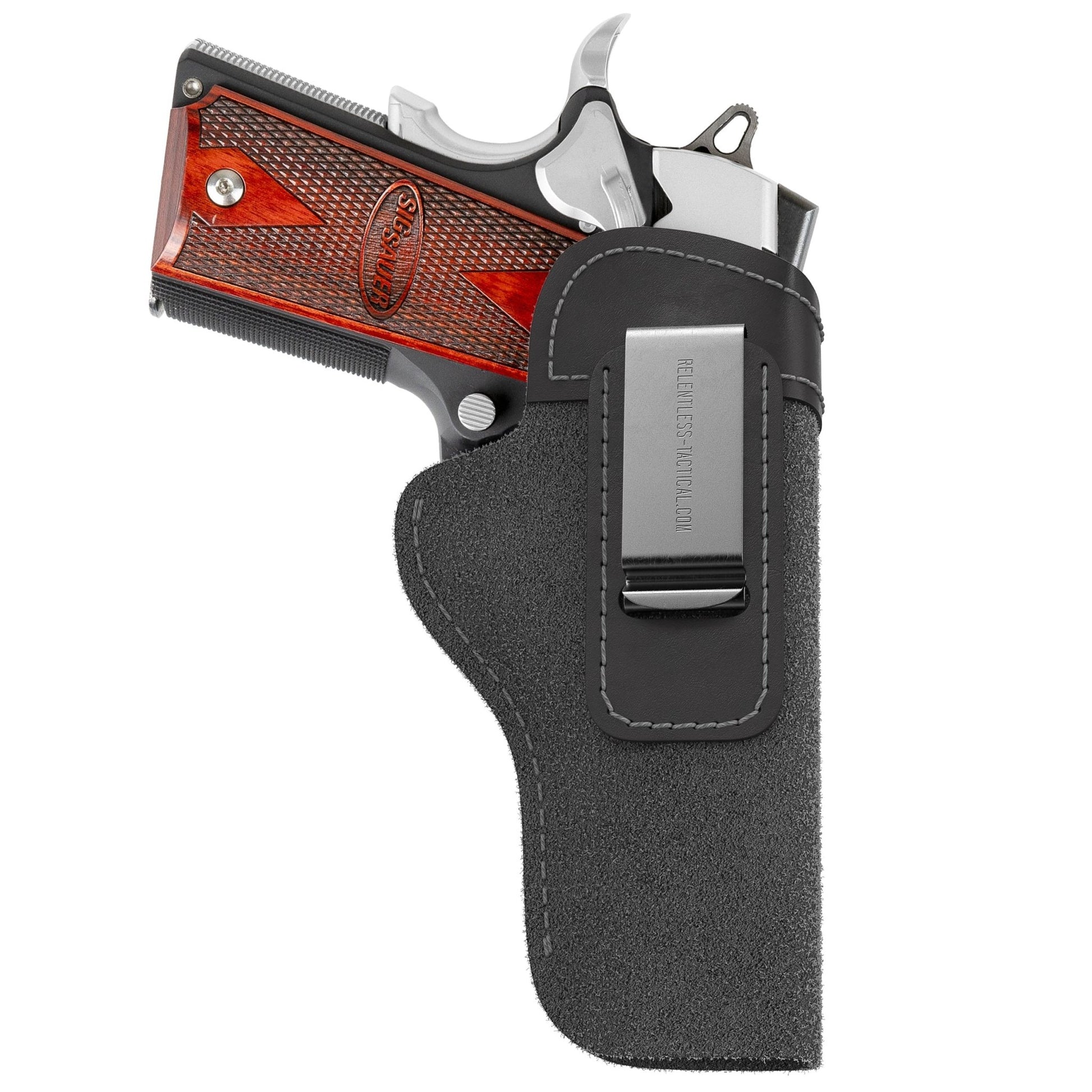 Relentless Tactical The Ultimate Suede Leather IWB Holster - Fits All 1911's - Lifetime Warranty - Made in USA - Angler's Pro Tackle & Outdoors