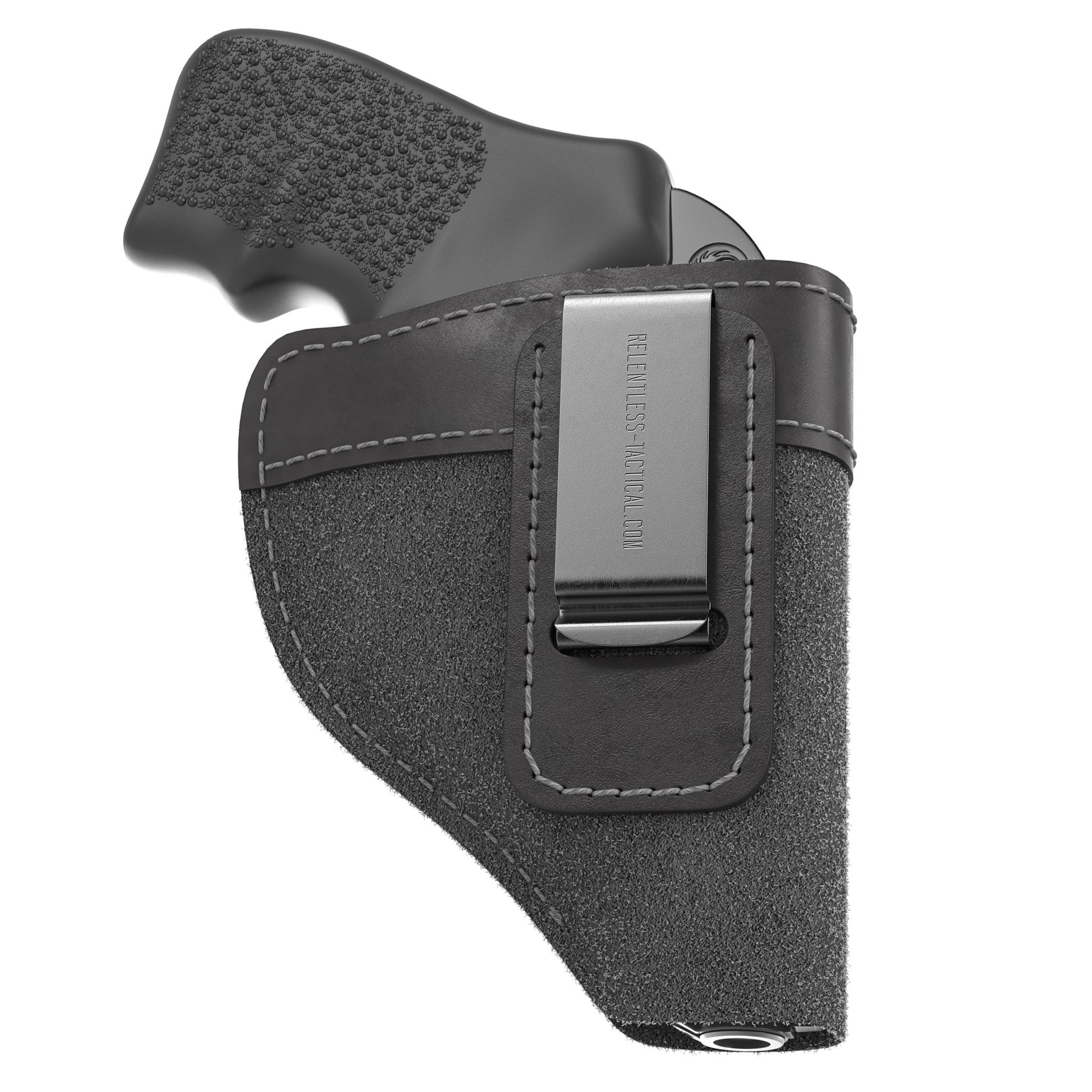 Relentless Tactical The Ultimate Suede Leather IWB Holster - J Frame / 38 Special - Lifetime Warranty - Made in USA - Angler's Pro Tackle & Outdoors