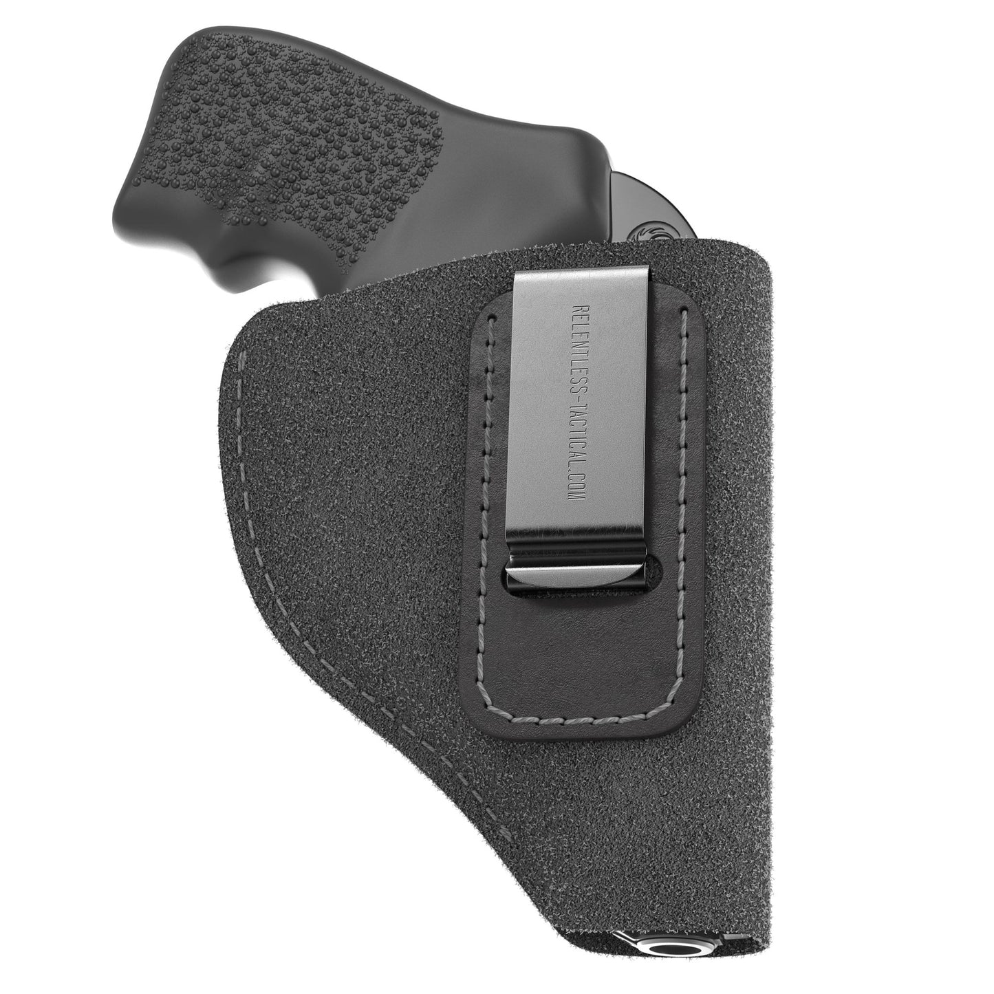 Relentless Tactical The Ultimate Suede Leather IWB Holster - J Frame / 38 Special - Lifetime Warranty - Made in USA - Angler's Pro Tackle & Outdoors