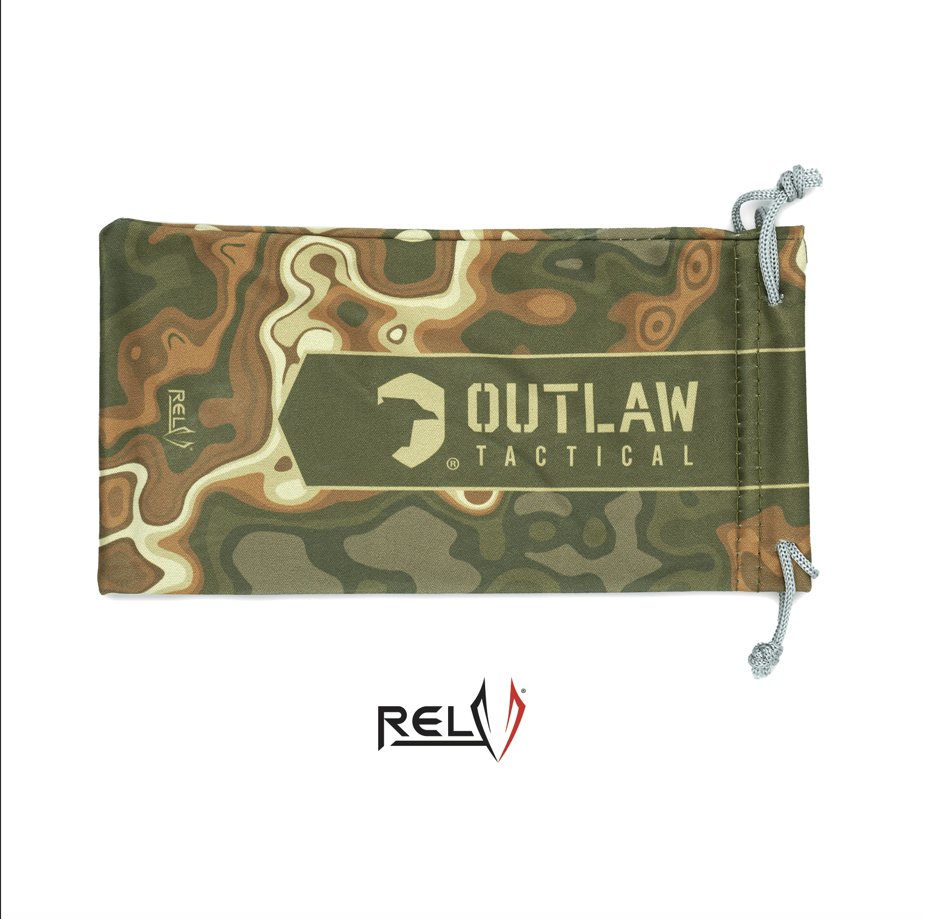 Relv Camo® X OutLaw Tactical® Cleaning Glasses Pouch - Angler's Pro Tackle & Outdoors