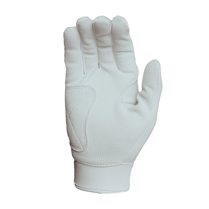 Resilient SFBL Championship Fastpitch Batting gloves - All White