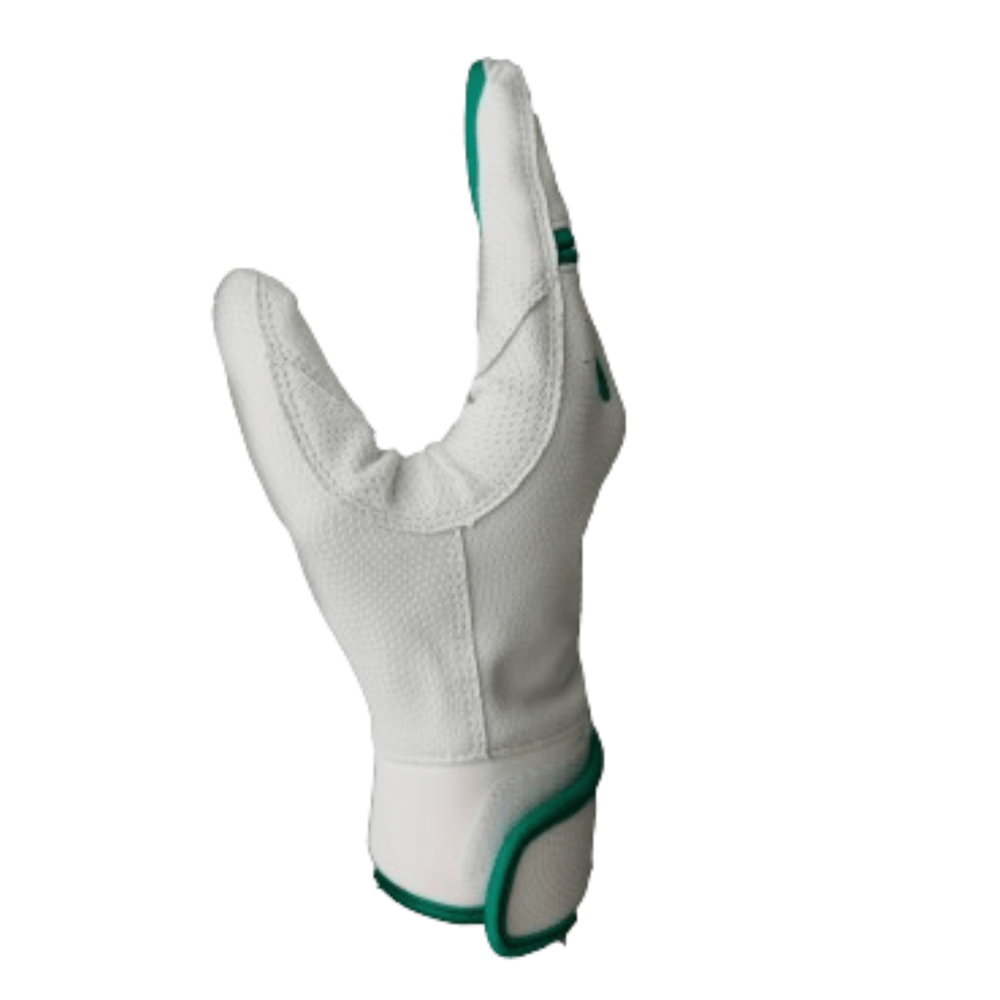 Resilient SFBL Championship Fastpitch Batting gloves - White and Green
