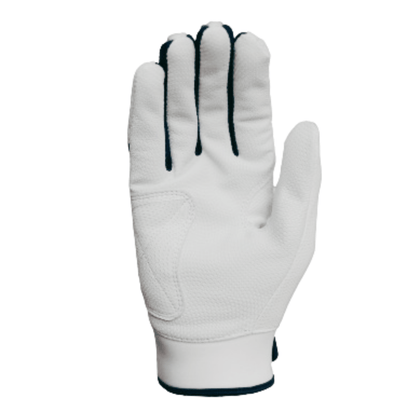 Resilient SFBL Championship Fastpitch Batting gloves - White and Navy