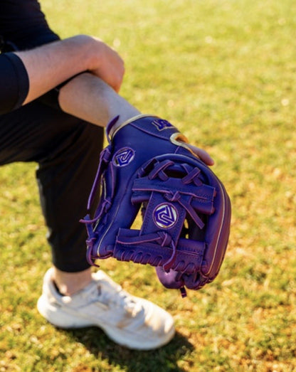 Resilient SFBL Relic MXT Series - Purple & Gold Baseball Glove - Angler's Pro Tackle & Outdoors