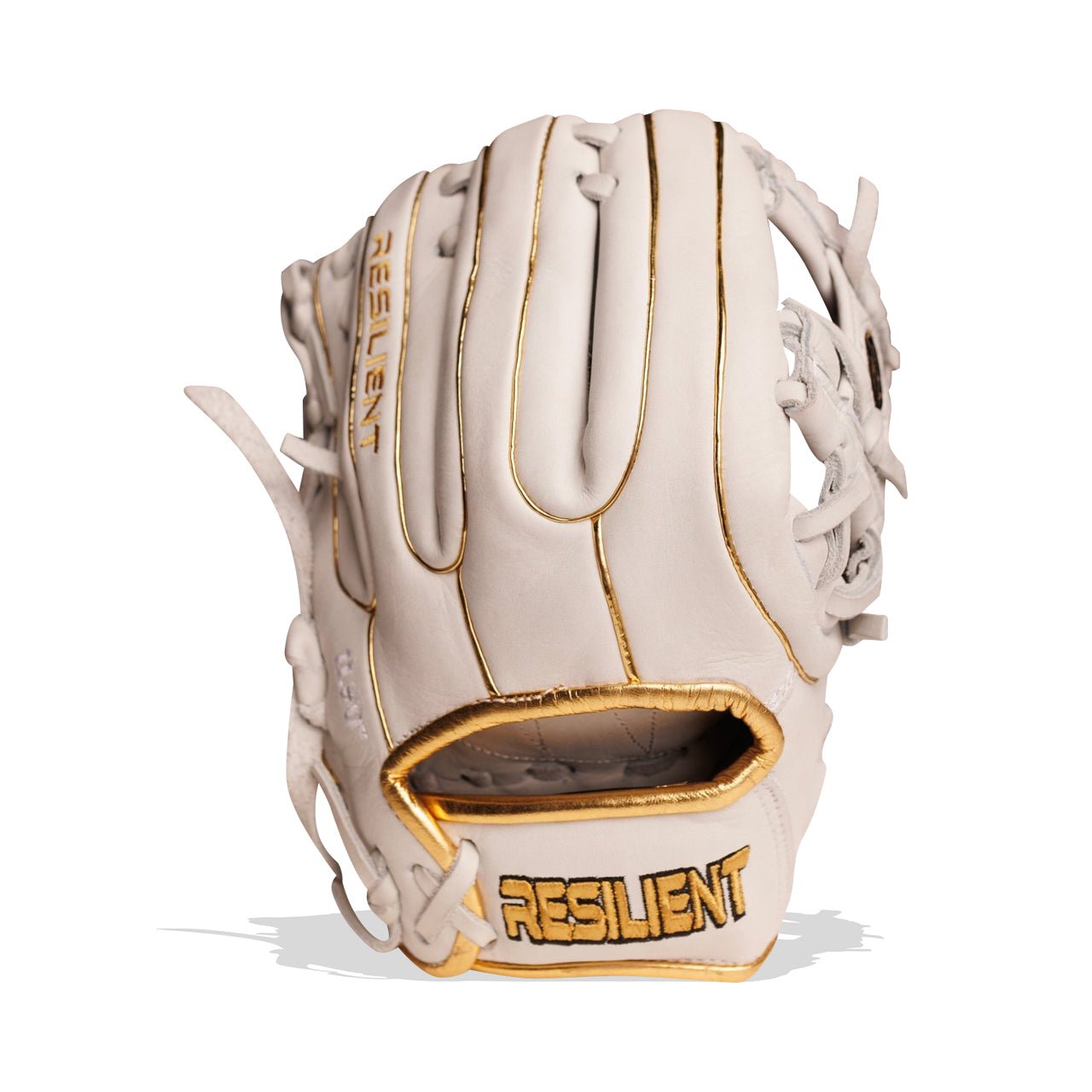 Resilient SFBL Relic MXT Series - White & Gold Baseball Glove - Angler's Pro Tackle & Outdoors