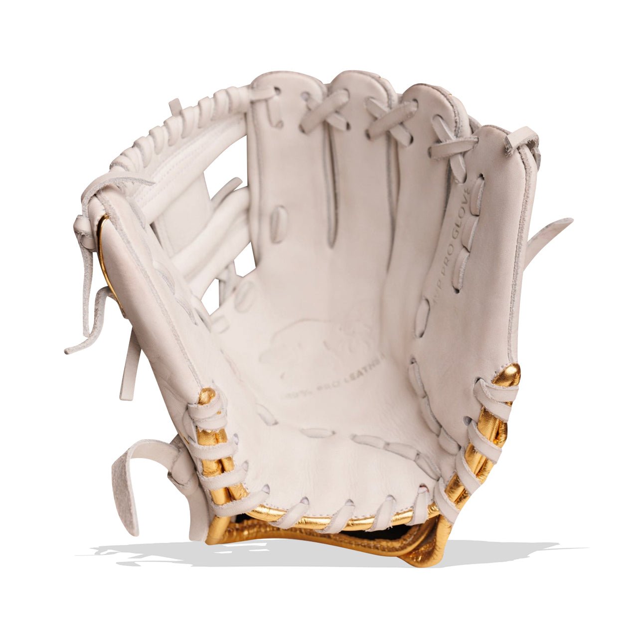 Resilient SFBL Relic MXT Series - White & Gold Baseball Glove - Angler's Pro Tackle & Outdoors