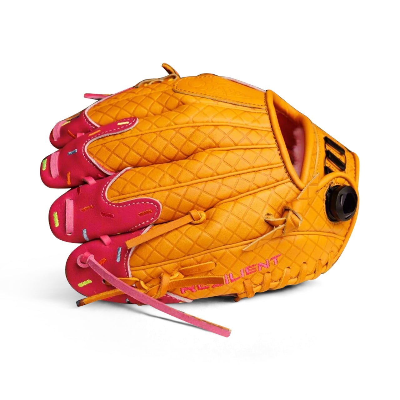 Resilient SFBL Youth Baseball Glove - Ice Cream glove (Strawberry & Sprinkles) - Angler's Pro Tackle & Outdoors