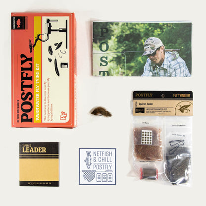 Postfly Warmwater Fly Tying Kit Box