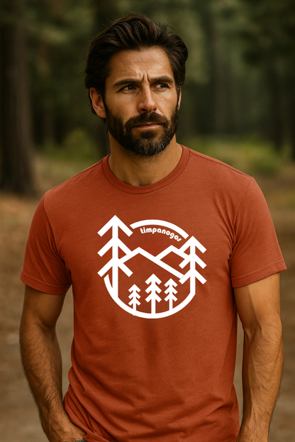 Timpanogos Hiking Co. Retro Forest Graphic Tee