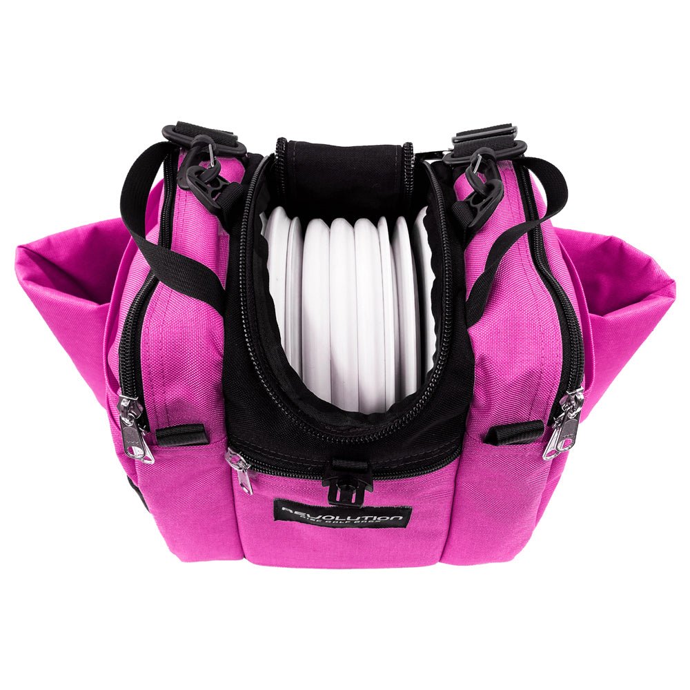 Revolution Mini Deluxe V3 Disc Golf Bag - Brilliant Rose - Angler's Pro Tackle & Outdoors