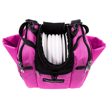 Revolution Mini Deluxe V3 Disc Golf Bag - Brilliant Rose - Angler's Pro Tackle & Outdoors
