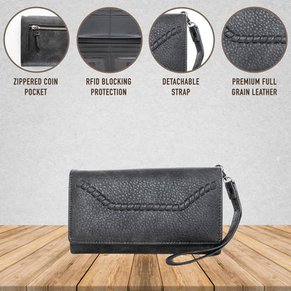 RFID Morgan Clutch Wallet by Lady Conceal - Angler's Pro Tackle & Outdoors