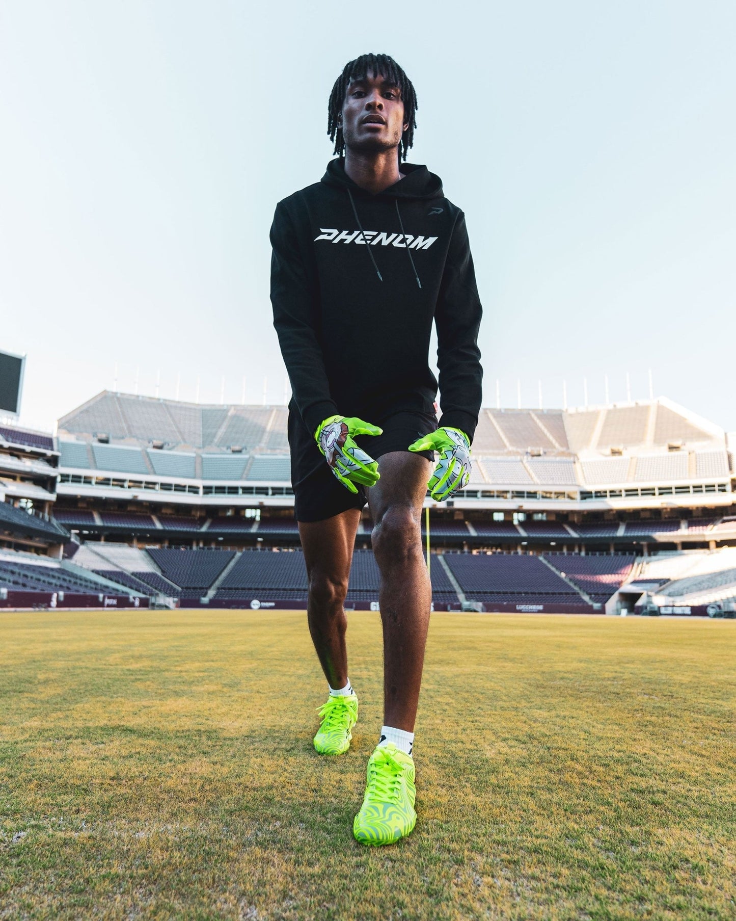 Rick and Morty Football Gloves - VPS1 by Phenom Elite - Angler's Pro Tackle & Outdoors