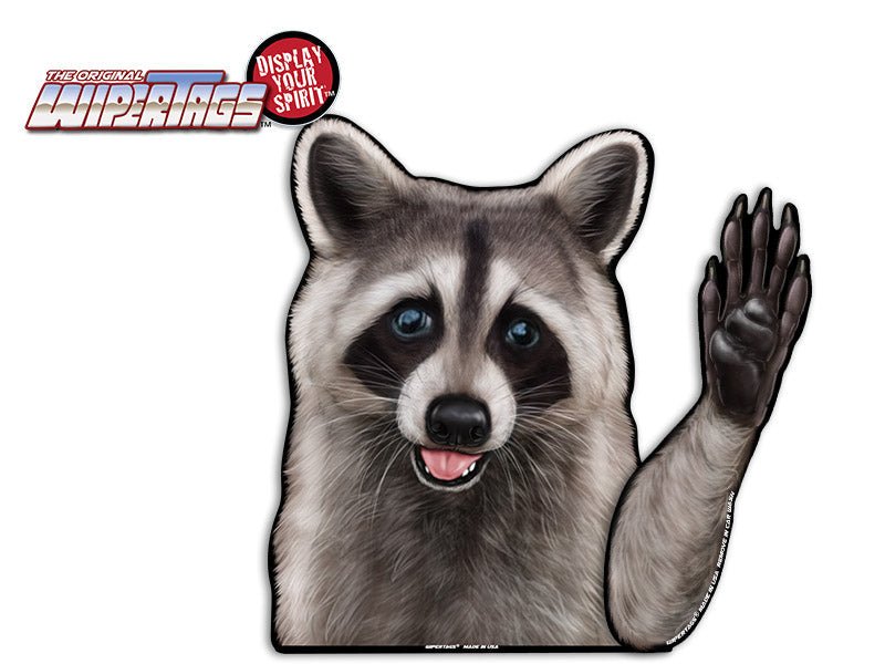 Ricky Raccoon Waving WiperTags - Angler's Pro Tackle & Outdoors