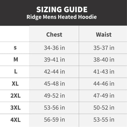 Gobi Heat Ridge Mens Heated Hoodie