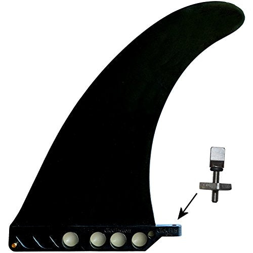 Vamo Life 9" Dolphin Shape Rigid Fin w/ Toolless Screw