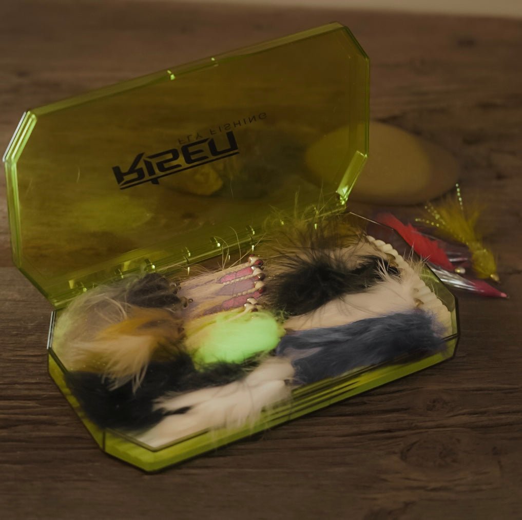 Risen Fly - Deep Clear Plastic box - Angler's Pro Tackle & Outdoors