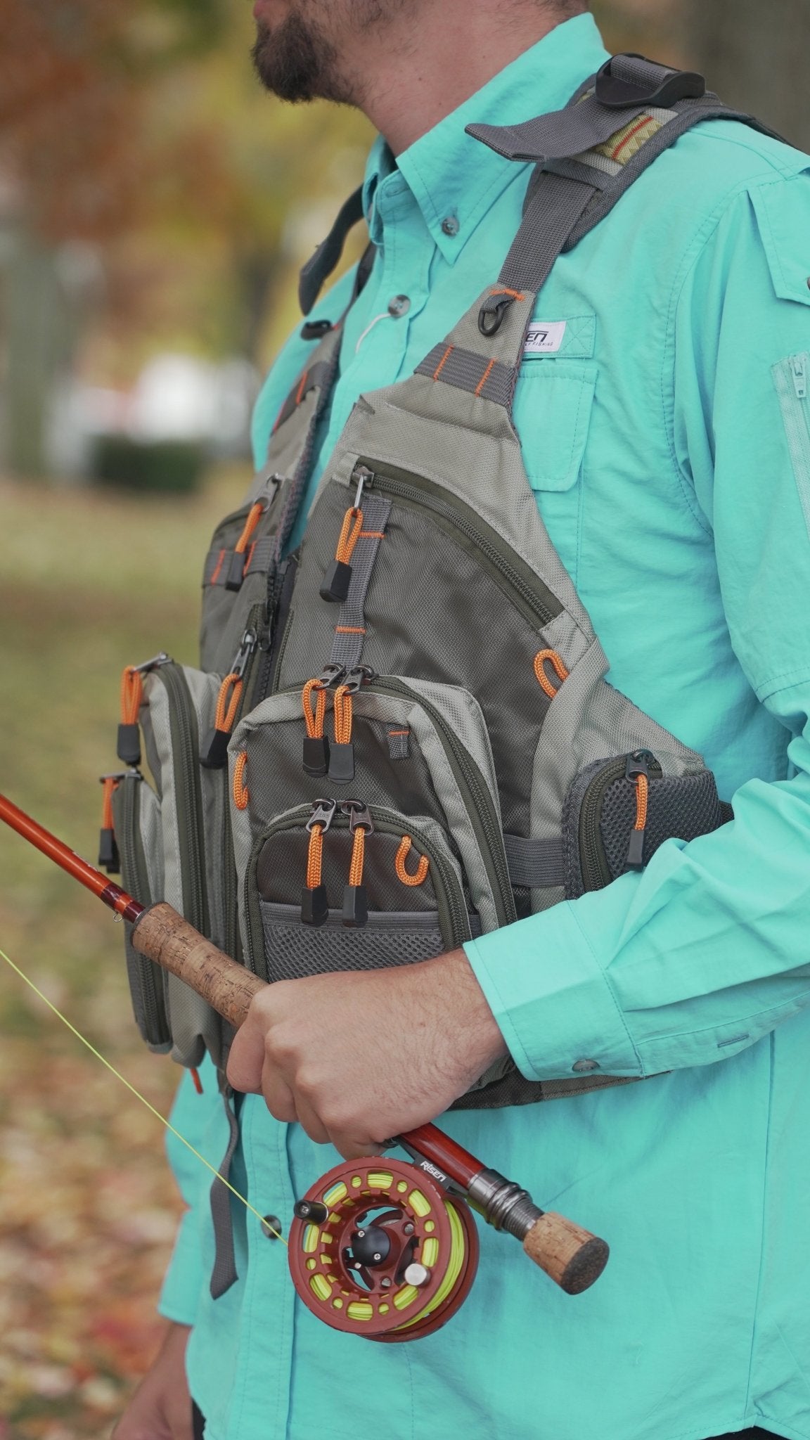 Risen Fly Mesh Vest Pack - Angler's Pro Tackle & Outdoors