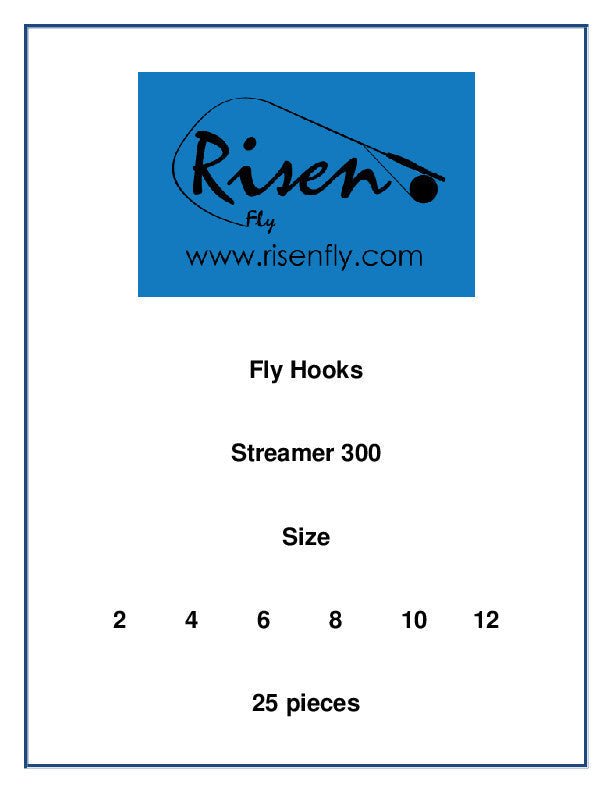 Risen Fly - Streamer Hook 300 - Angler's Pro Tackle & Outdoors