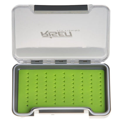 Risen Fly - Waterproof fly boxes with green silicone insert - Angler's Pro Tackle & Outdoors