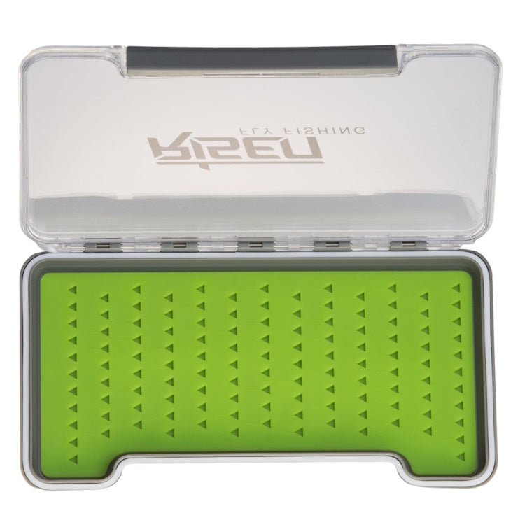 Risen Fly - Waterproof fly boxes with green silicone insert - Angler's Pro Tackle & Outdoors