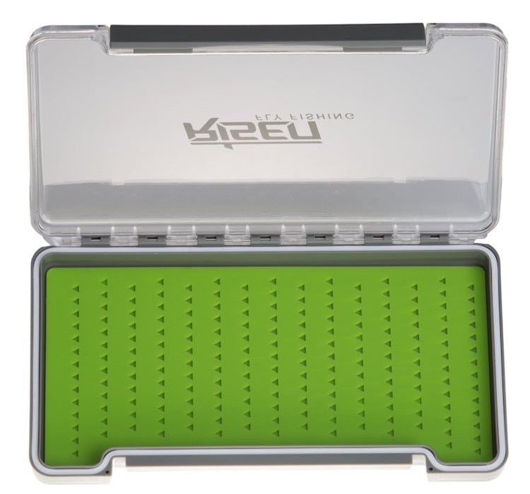 Risen Fly - Waterproof fly boxes with green silicone insert - Angler's Pro Tackle & Outdoors