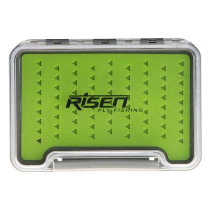 Risen Fly - Waterproof fly boxes with green silicone insert - Angler's Pro Tackle & Outdoors