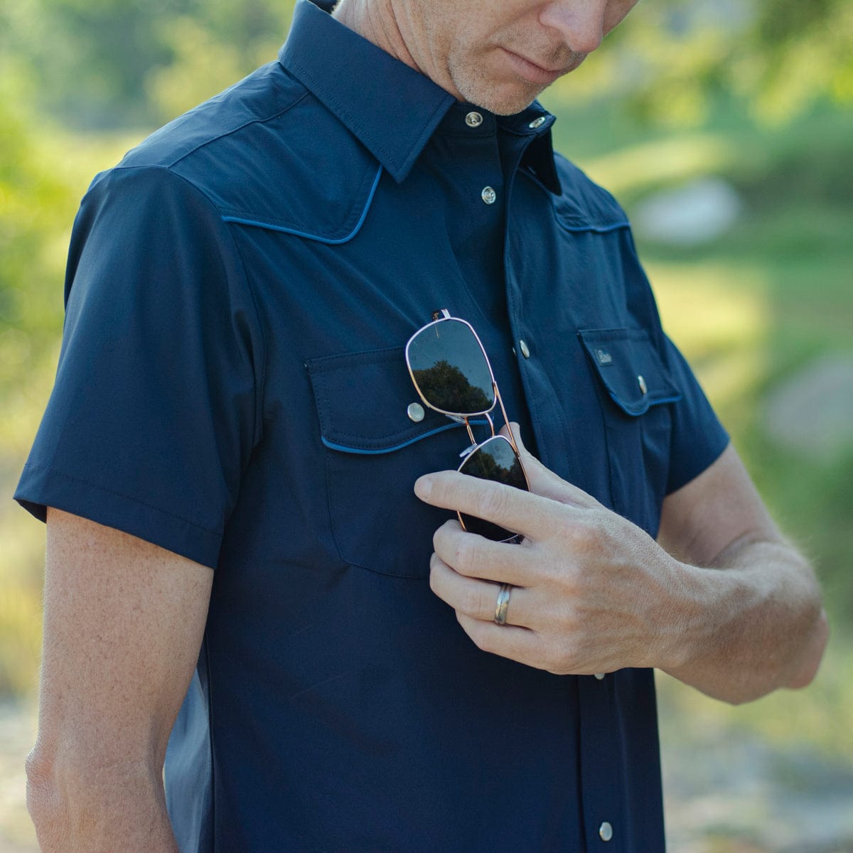 River Road RIO Pearl Snap Shirts (Short Sleeve)