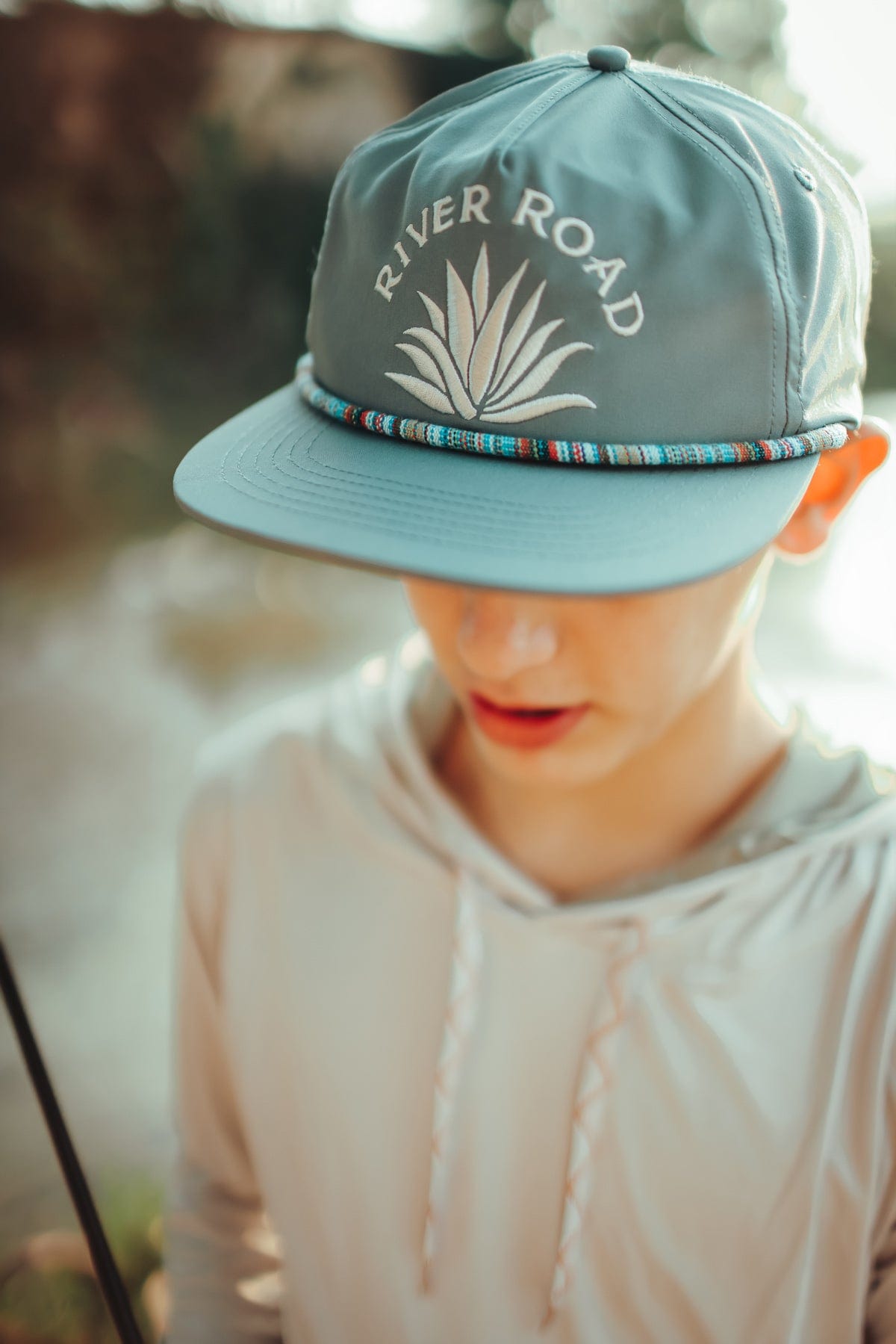 River Road Agave Fiesta Snapback Hat | Steel