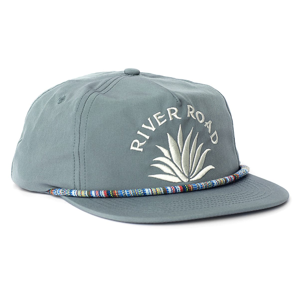 River Road Agave Fiesta Snapback Hat | Steel