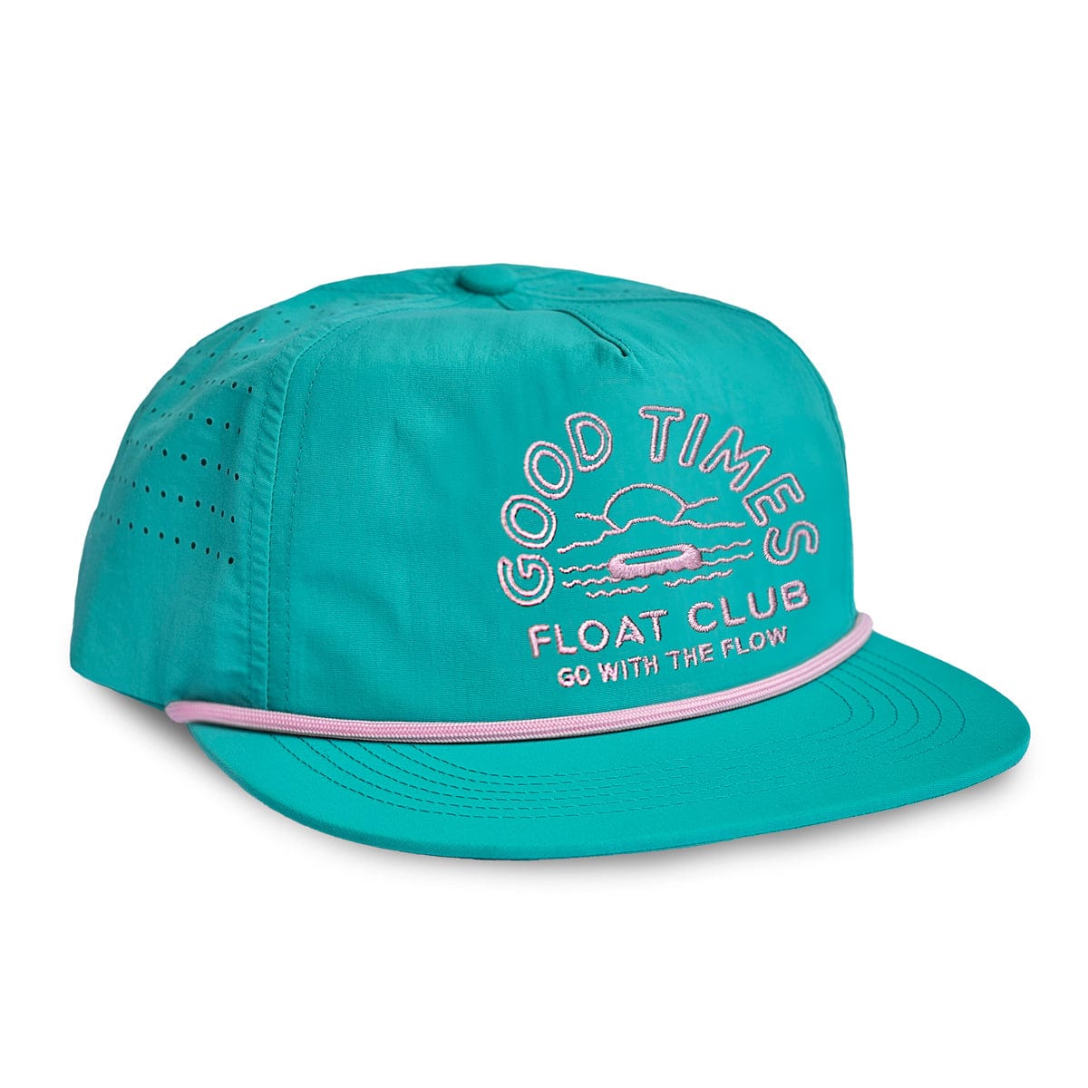 River Road Good Times Float Club Snapback Rope Hat