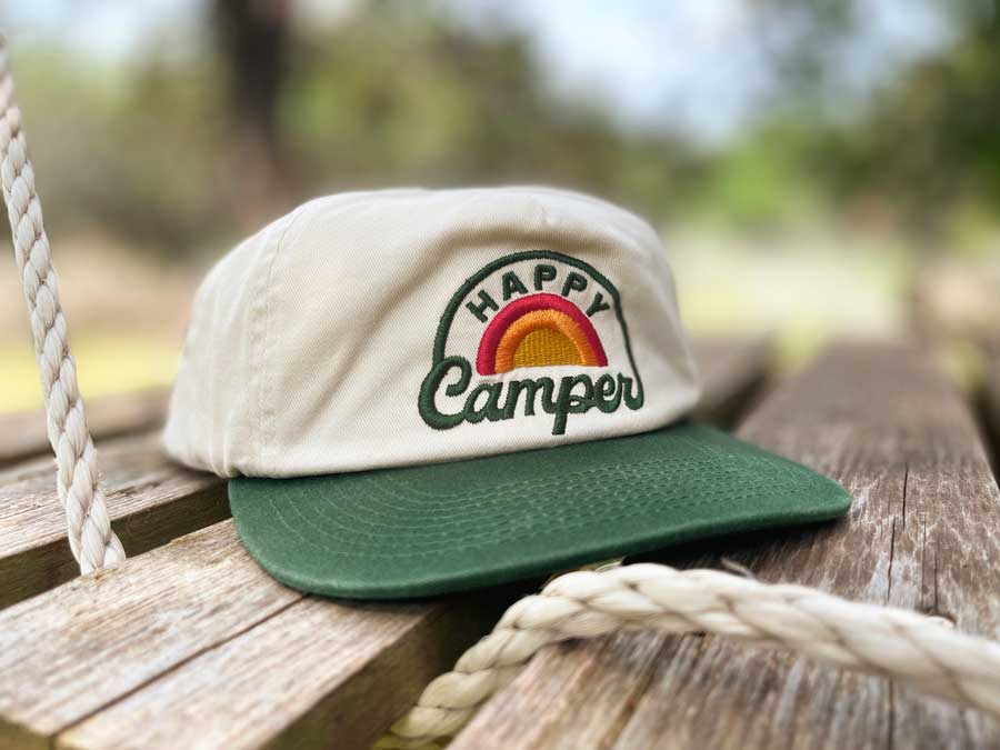 River Road Happy Camper Snapback Hat (Youth)