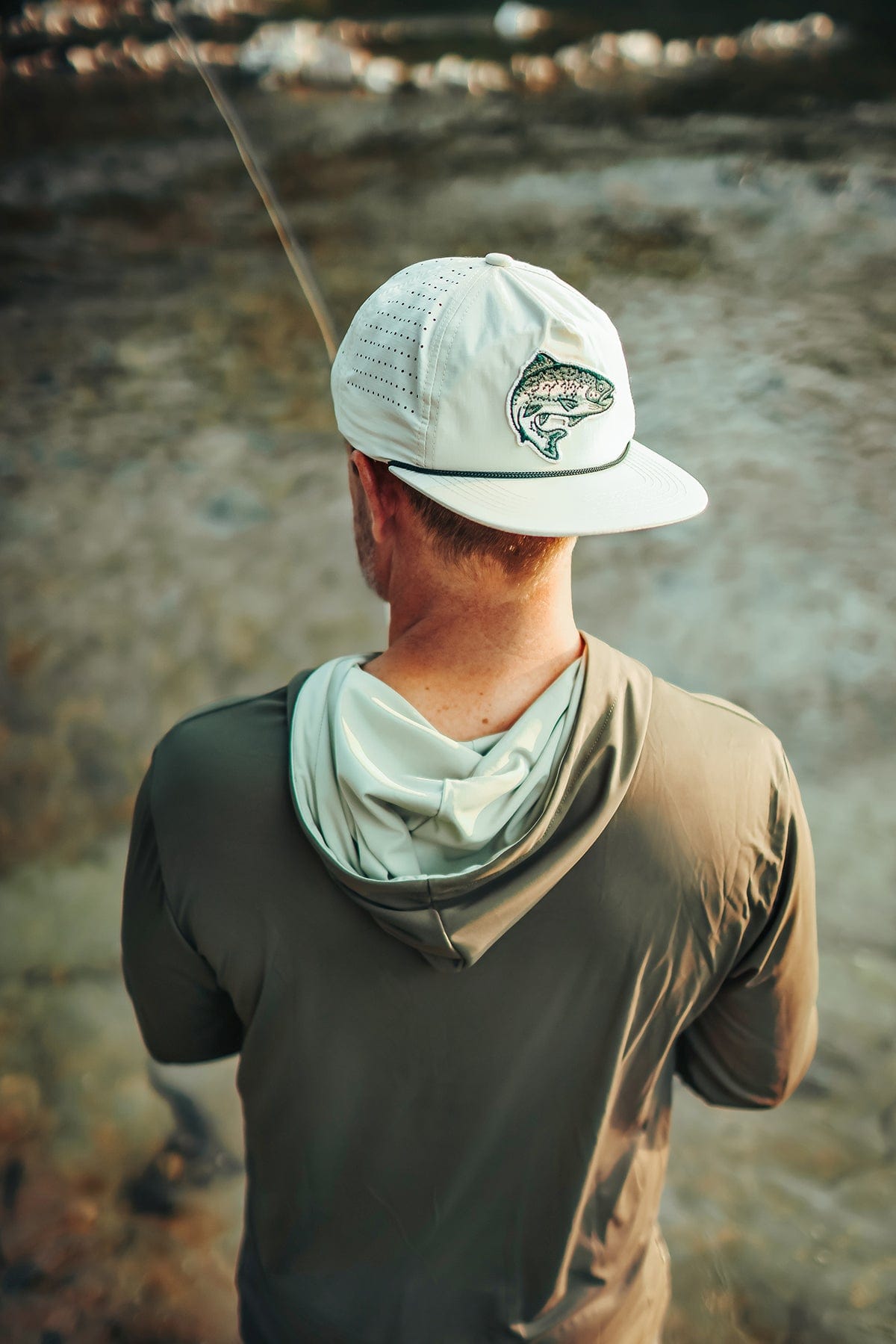 River Road Rainbow Trout Snapback Hat