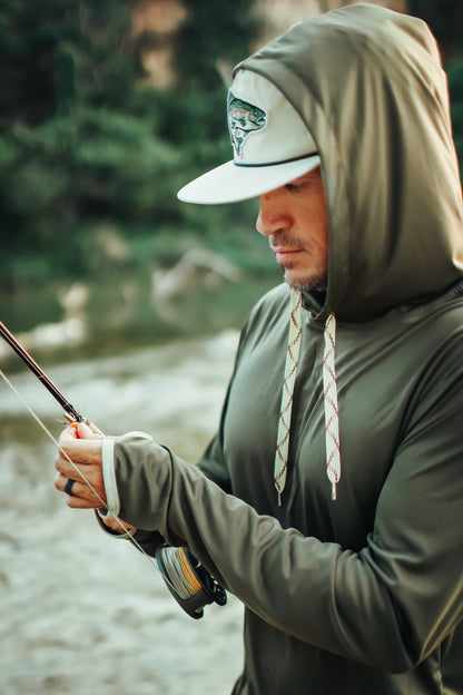 River Road Rainbow Trout Snapback Hat