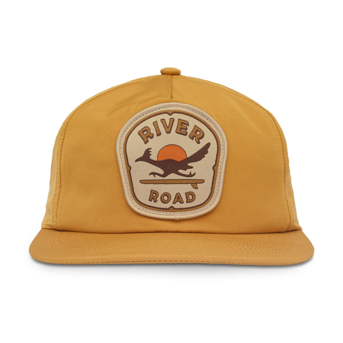 River Road Roadie the Roadrunner Snapback Hat | Gold