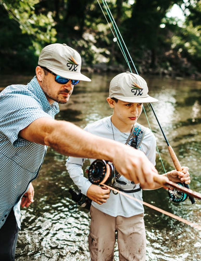 River Road Texas Fly Snapback Hat