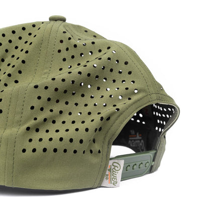 River Road Texas Fly Snapback Hat | Olive