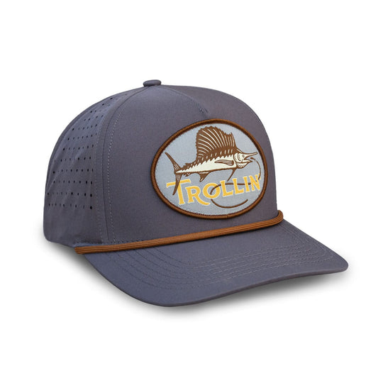 River Road Trollin' Snapback Hat | Dusk