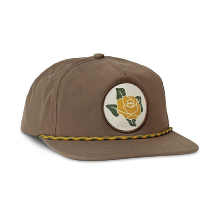 River Road Yellow Rose Snapback Rope Hat